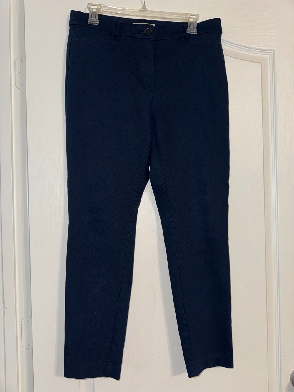 LOFT Navy Straight Leg Pants